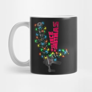 The Silence Of Christmas (black.) Mug